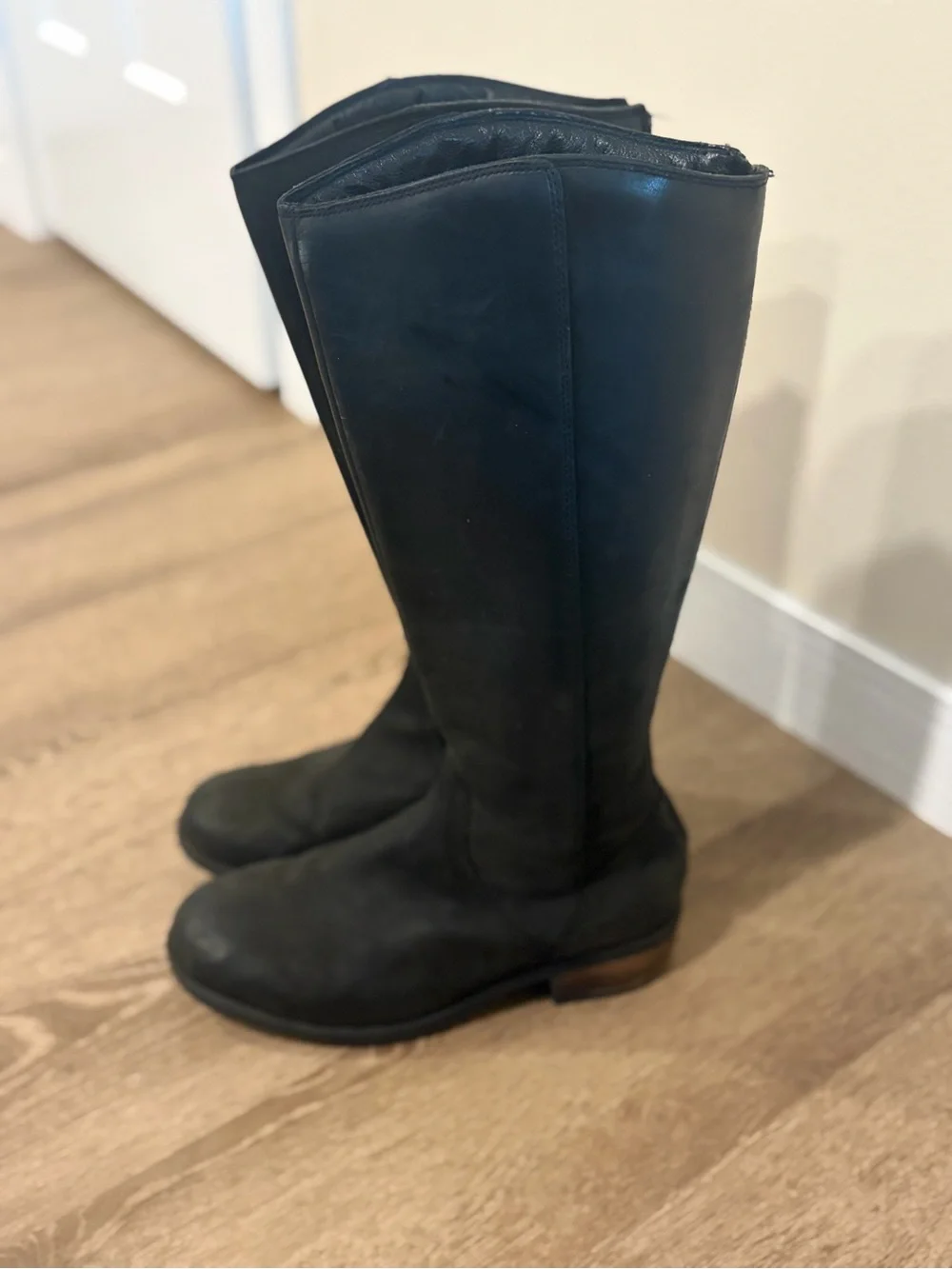 UGG Seldon Tall Over-the-Knee Leather Riding Boots I Size 7.5